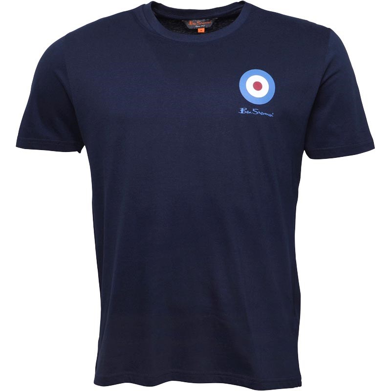 Buy Ben Sherman Mens Medium Target TShirt Navy