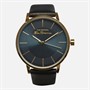 Ben Sherman Mens Strap Watch With Blue Sunray Dial Black