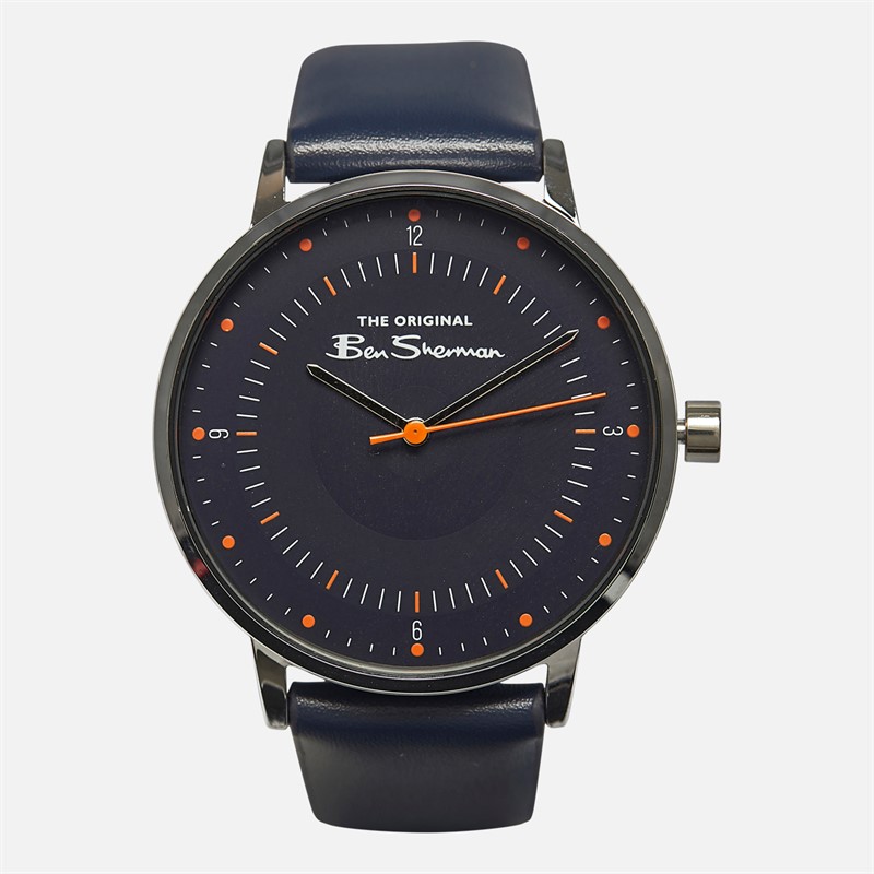 Ben Sherman Mens Strap Watch With Dial Navy - Size OS