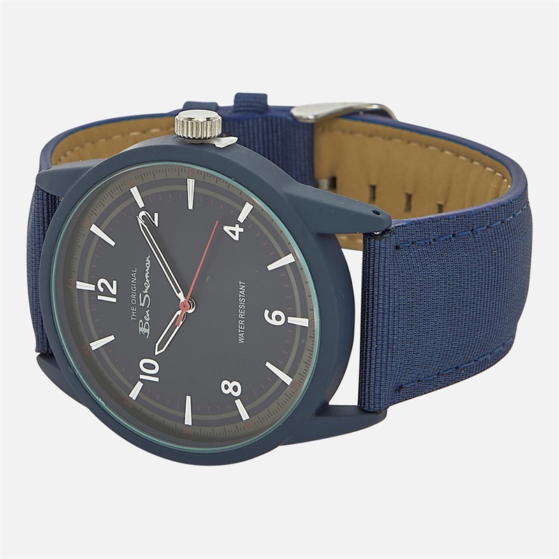 Ben Sherman Mens Strap Watch With Dial Navy