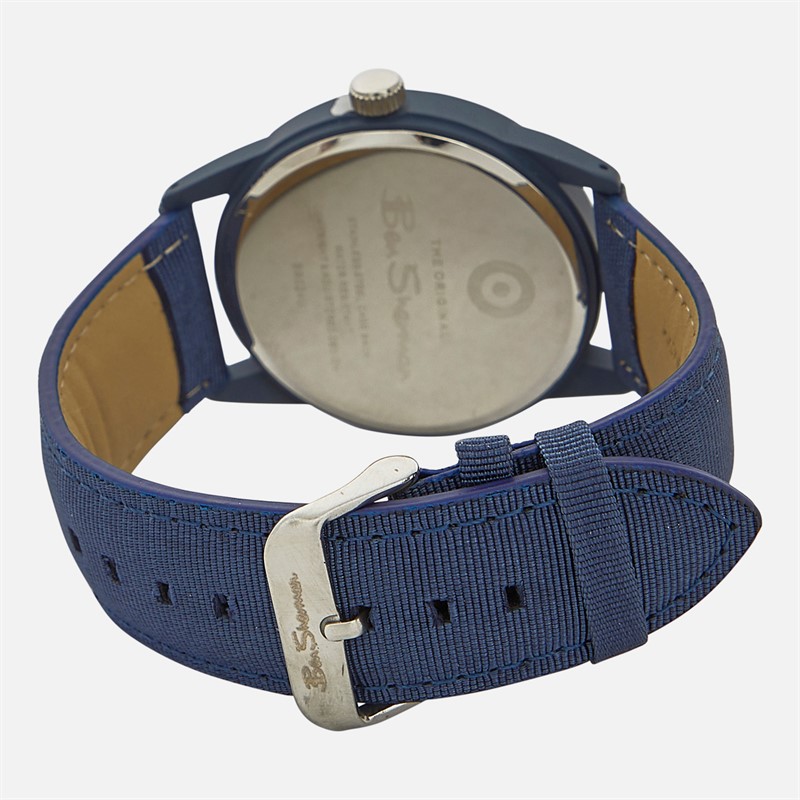 Ben Sherman Mens Strap Watch With Dial Navy