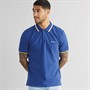 Ben Sherman Mens Twin Tipped Polo Twilight Denim