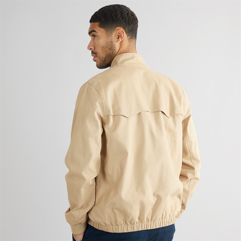 Ben Sherman Mens Signature Harrington Jacket Sand