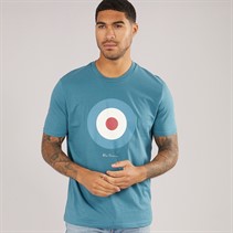 Ben Sherman Herre Target T-shirt Teal