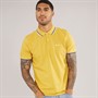 Ben Sherman Mens Twin Tipped Polo Shirt Sunflower