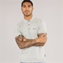 Ben Sherman Mens Signature Knitted Polo Steel Marl