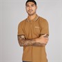 Ben Sherman Polo Homme à double bande Light Brown
