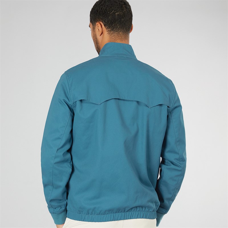 Ben Sherman Mens Signature Harrington Jacket Teal