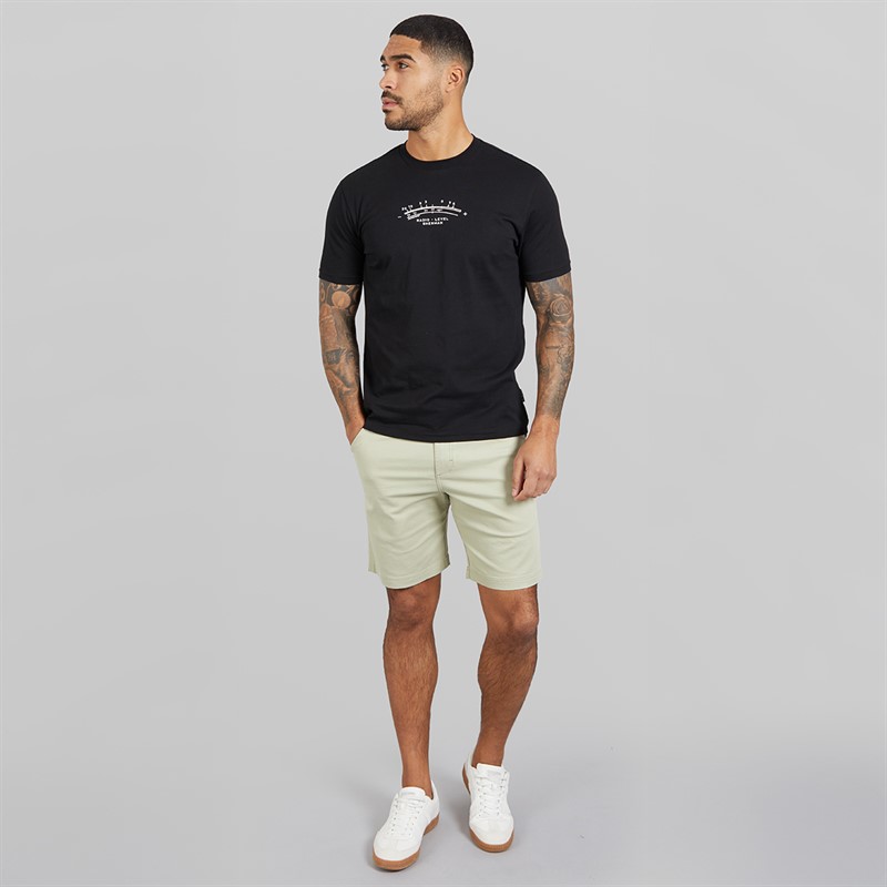 Ben Sherman Mens Radio Vibe T-Shirt Black