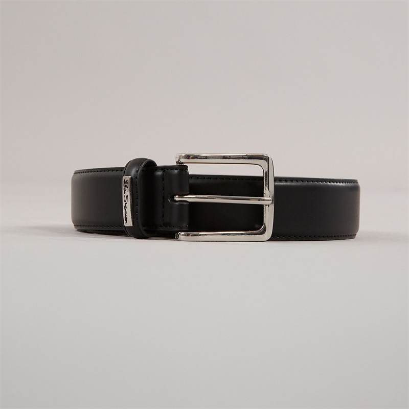 Ben Sherman Mens Curtis Belt Black