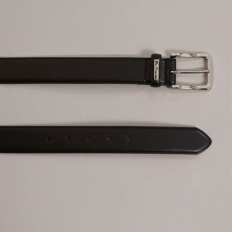 Ben Sherman Mens Curtis Belt Black