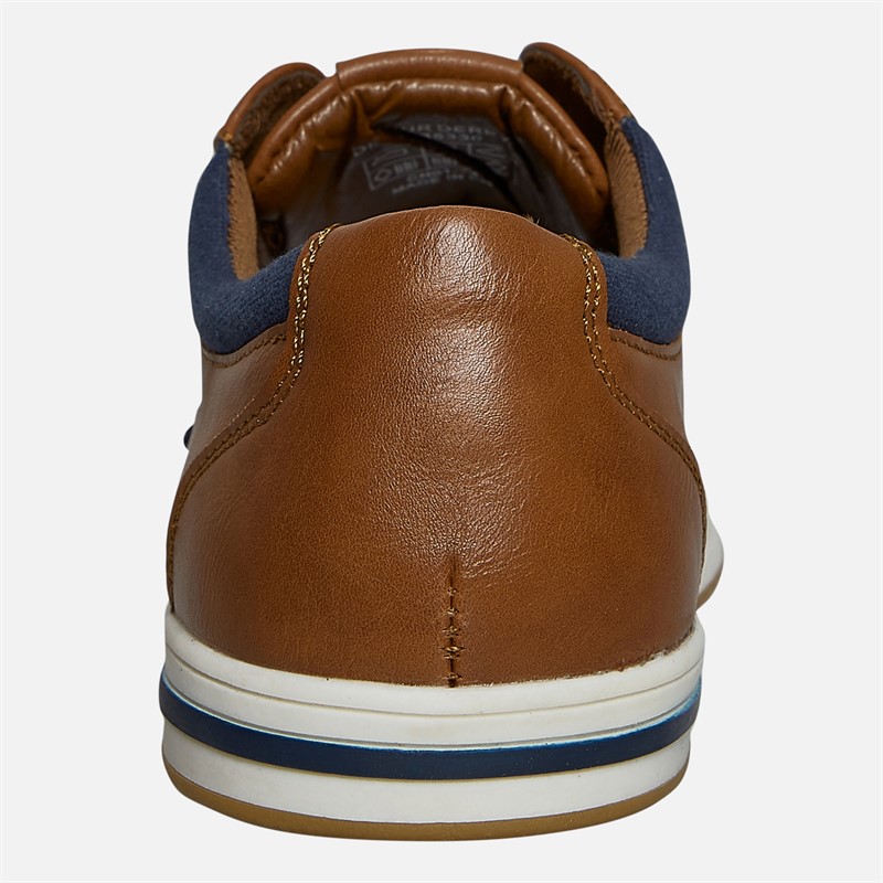 Ben Sherman Mens Detour Derby Shoes Tan Pu