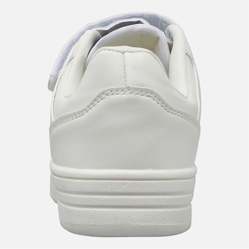 Ben Sherman Junior Boys Bronx Strap Trainers White