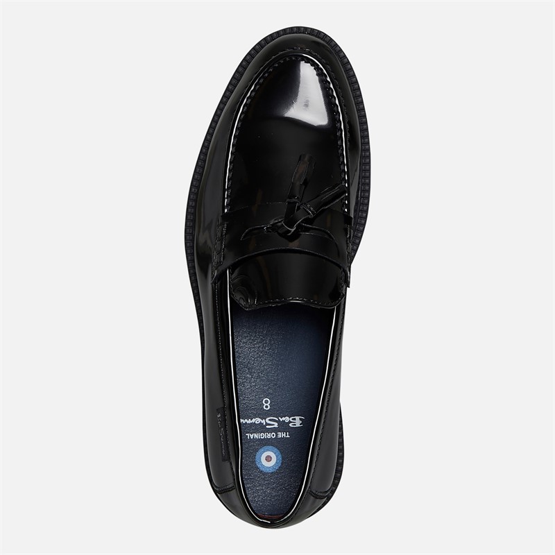 Ben Sherman Mens Chancery Tassle Loafers Black