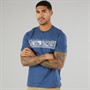Ben Sherman Mens Street Stripe T-Shirt Indigo