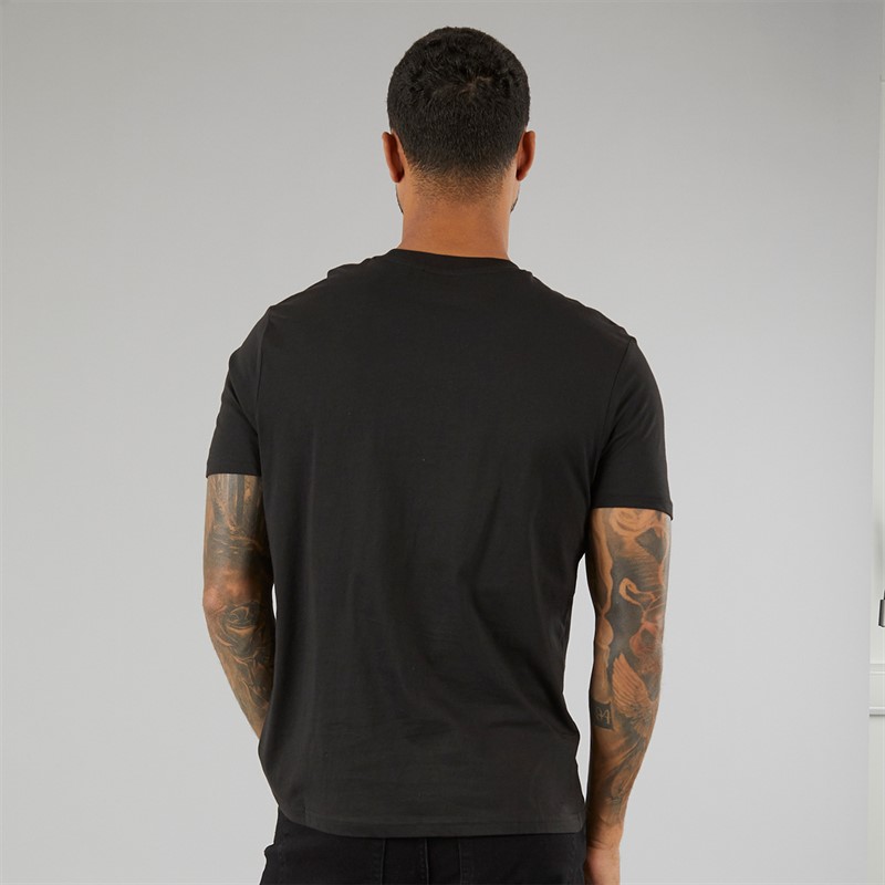 Ben Sherman Mens Festival Crowd T-Shirt Black