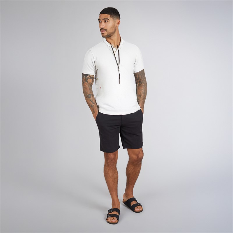 Ben Sherman Mens Chino Shorts Black