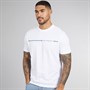 Ben Sherman Mens Core Stripe T-Shirt White