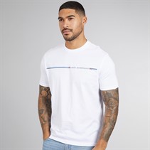 Ben Sherman Mens Core Stripe T-Shirt White