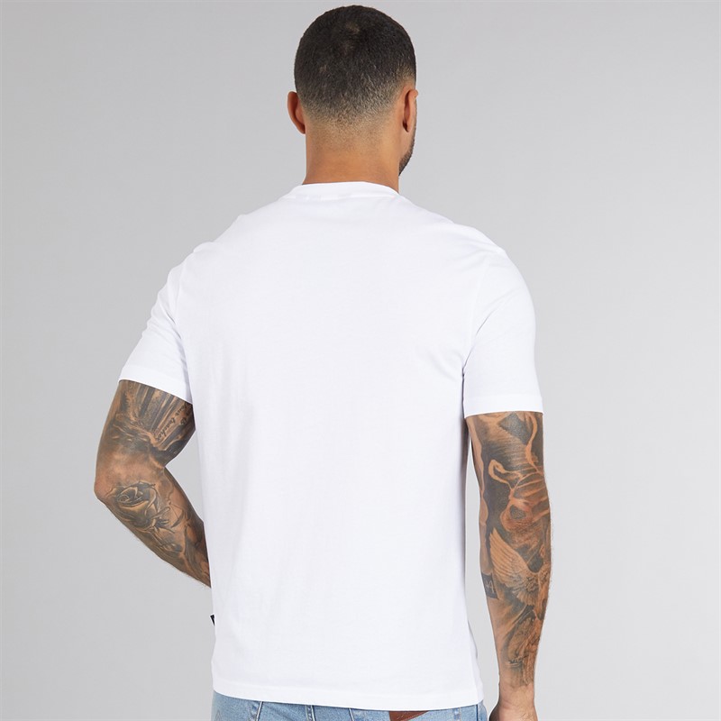 Ben Sherman Mens Core Stripe T-Shirt White