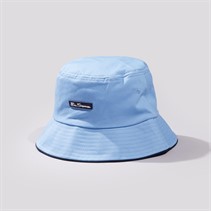 Ben Sherman Mens Bucket Hat Blue