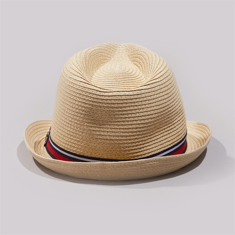 Ben Sherman Mens Straw Hat Ecru Tbc