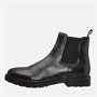 Ben Sherman Mens Dennis Leather Chelsea Boots Black Leather