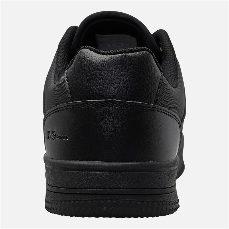 Ben Sherman Junior Boys Brooklyn Lace Trainers Black