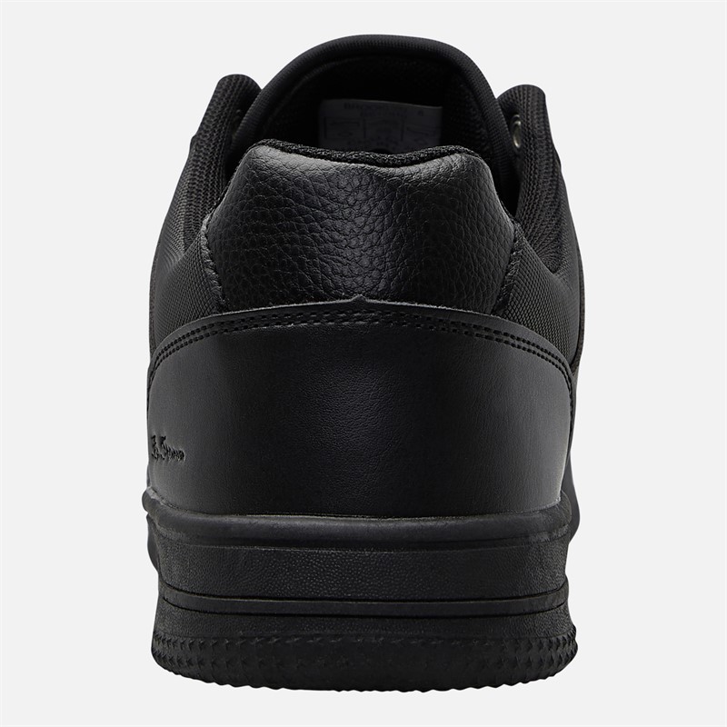 Ben Sherman Mens Brooklyn Trainers Black