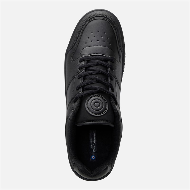 Ben Sherman Mens Brooklyn Trainers Black