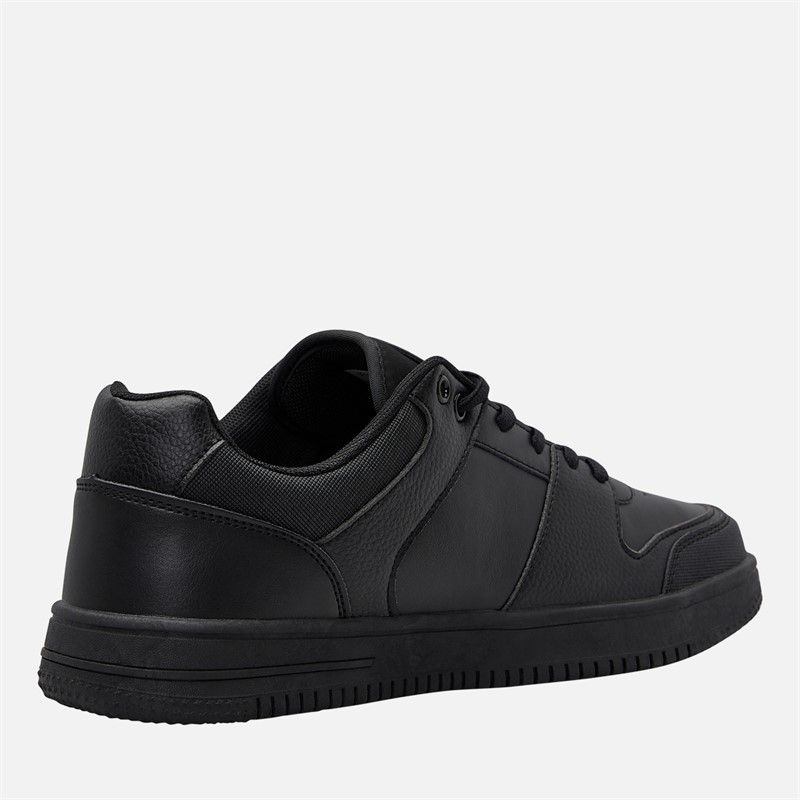 Ben Sherman Mens Brooklyn Trainers Black