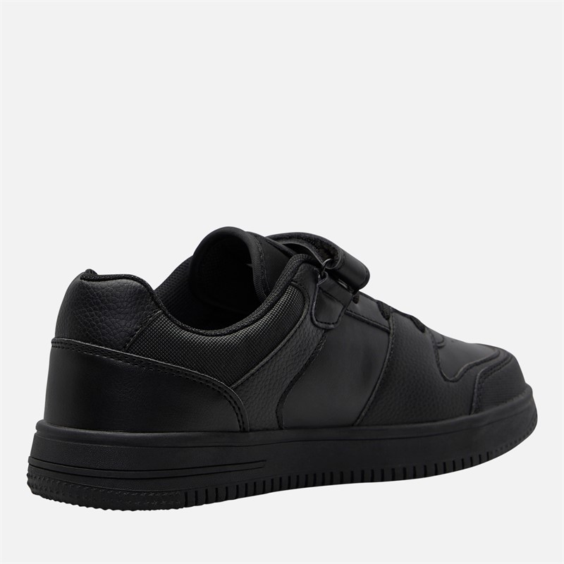 Ben Sherman Junior Boys Brooklyn Strap Trainers Black