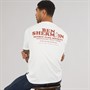 Ben Sherman Mens Secret Tune Society T-Shirt Ivory