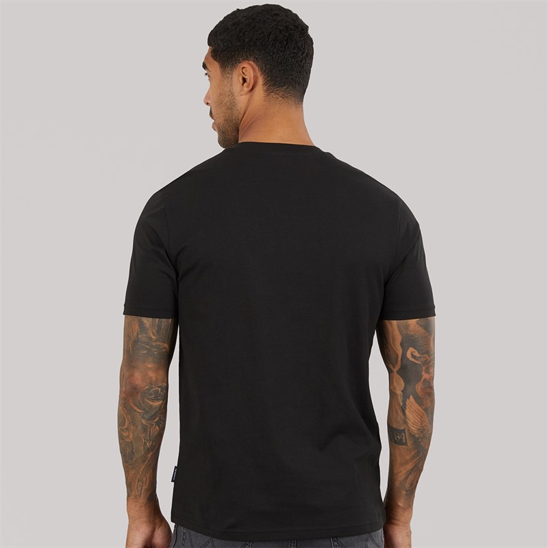 Ben Sherman Mens Festival T-Shirt Black