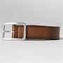 Ben Sherman Mens Harris Centre Bar Belt Choc