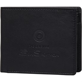 Ben Sherman Heren Dack Portemonnee Zwart ben sherman kopen in de aanbieding