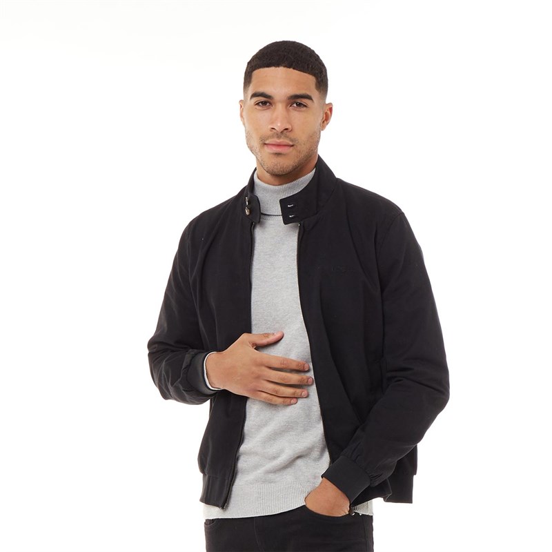 Buy Ben Sherman Mens Harrington Jacket Black