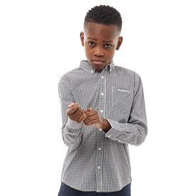 Ben Sherman Jongens Classic Gingham Lange Mouwen Overhemd Zwart ben sherman kopen in de aanbieding Ben Sherman Jongens Classic Gingham Lange Mouwen Overhemd Zwart ben sherman kopen in de aanbieding