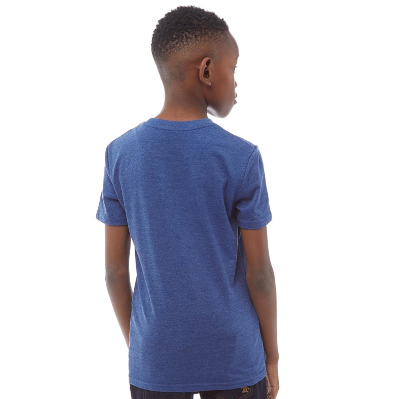 Buy Ben Sherman Junior Boys Photographic Target TShirt Ocean Blue Marl
