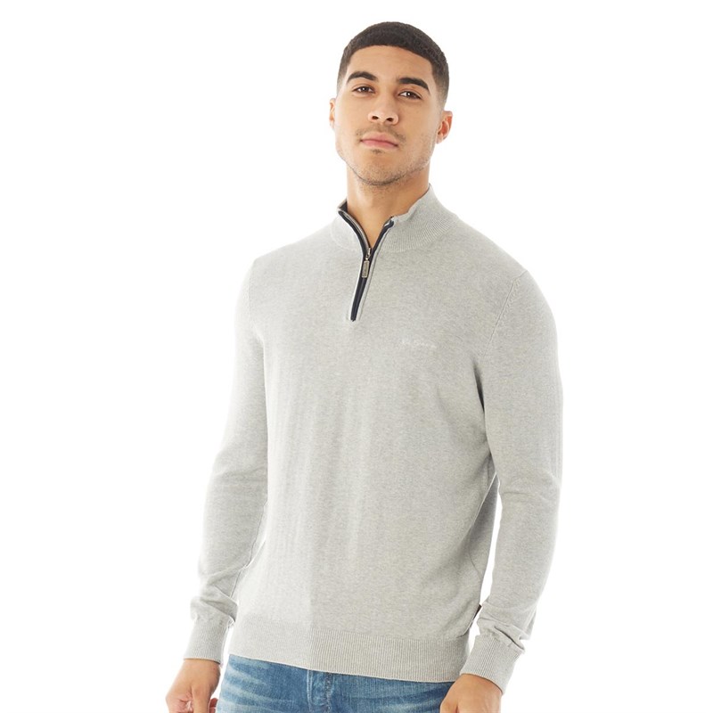 funnel neck zip jumper