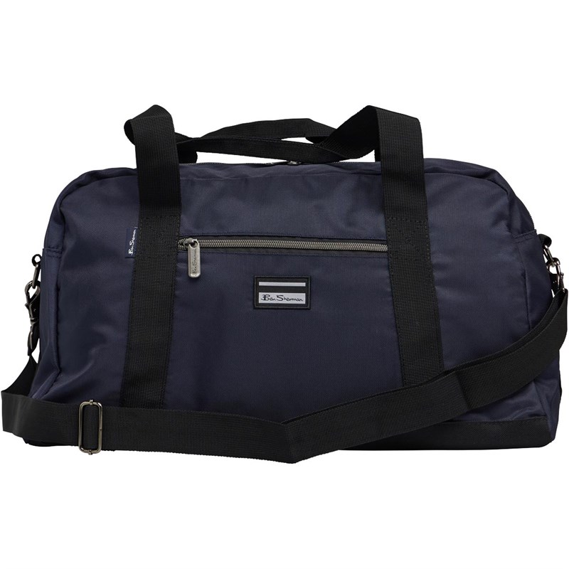 navy holdall