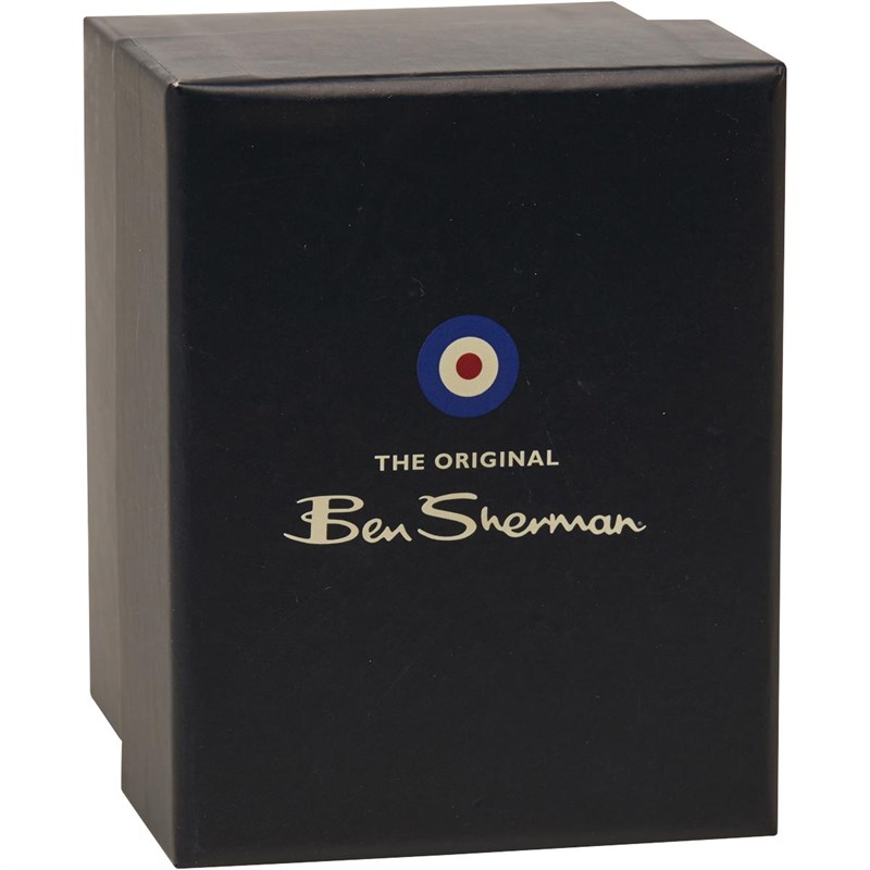 Ben Sherman Mens Leather Strap Watch Multi