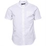 Ben Sherman Mens Oxford Short Sleeve Shirt White