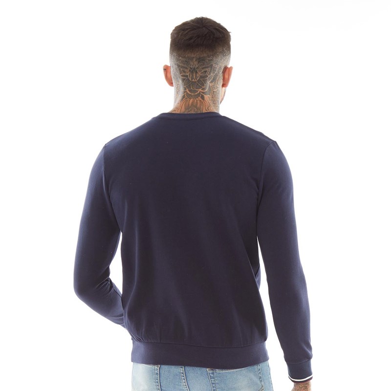 Ben Sherman Sweat Stripe Logo Homme Bleu Marine