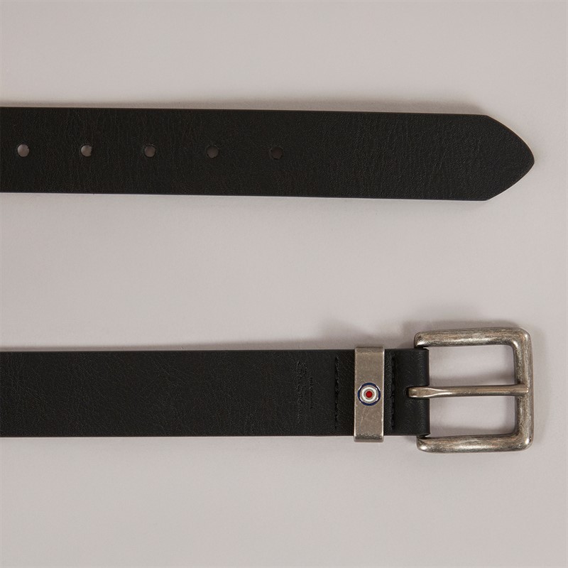 Ben Sherman Mens Lynton Belt Black