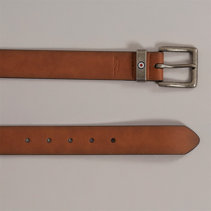 Ben Sherman Mens Lynton Belt Tan