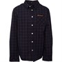 Ben Sherman Boys Check Long Sleeve Shirt Navy Blazer