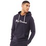 Ben Sherman Mens Large Logo Hoodie Navy