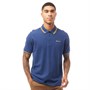 Ben Sherman Mens Twin Tipped Polo Blue