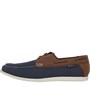 Ben Sherman Herren Ocean Deck Segelschuhe Grau Blau
